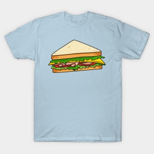 Sandwich cartoon illustration T-Shirt